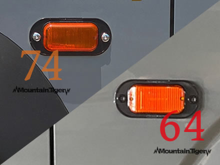 KAKUTOTSU 車体の印象を引き締める専用サイドマーカー